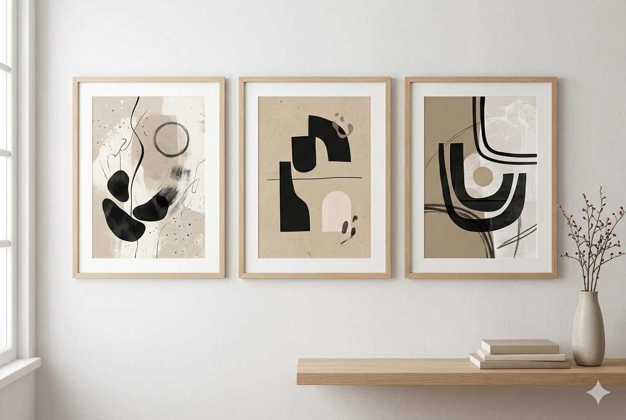 Wall Art Minimal Set